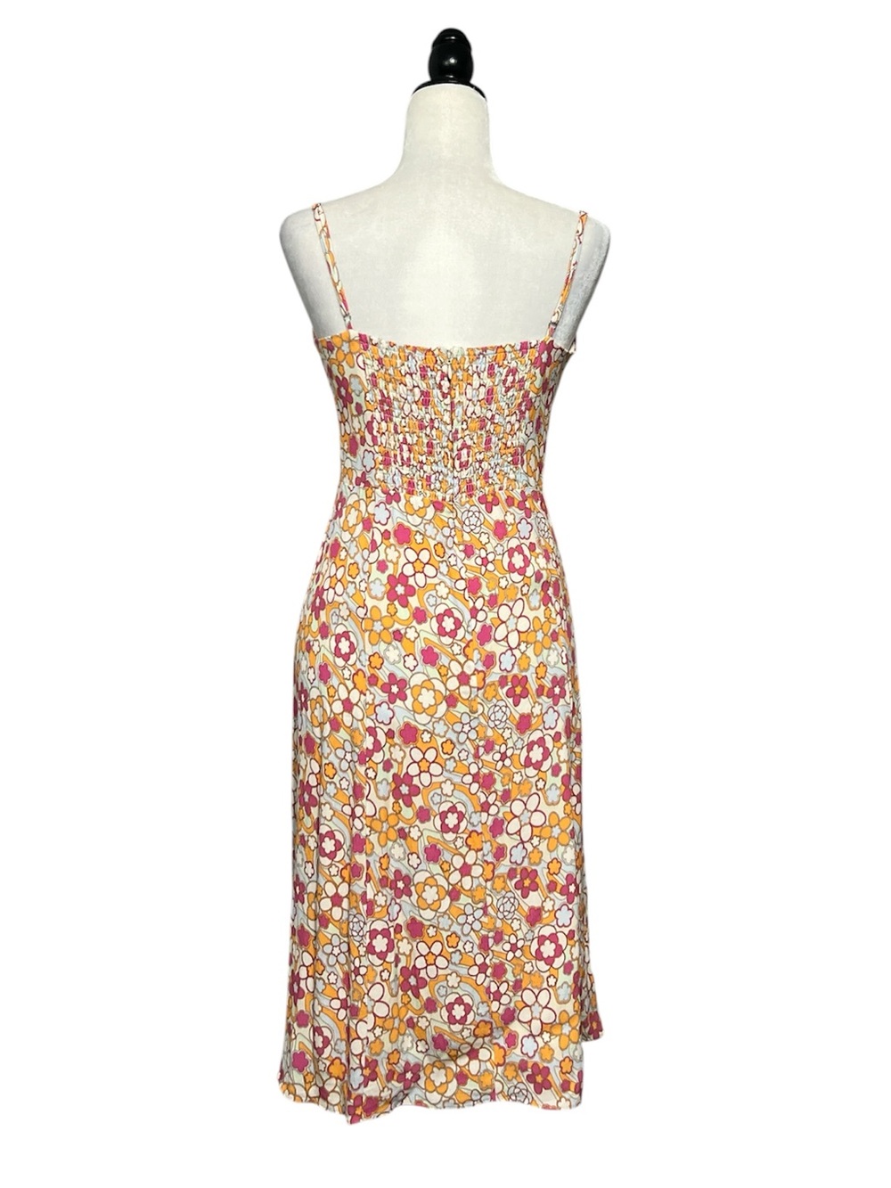 Aritzia SUNDEH Viola Floral Midi Dress with Slit - Picture 4 of 13